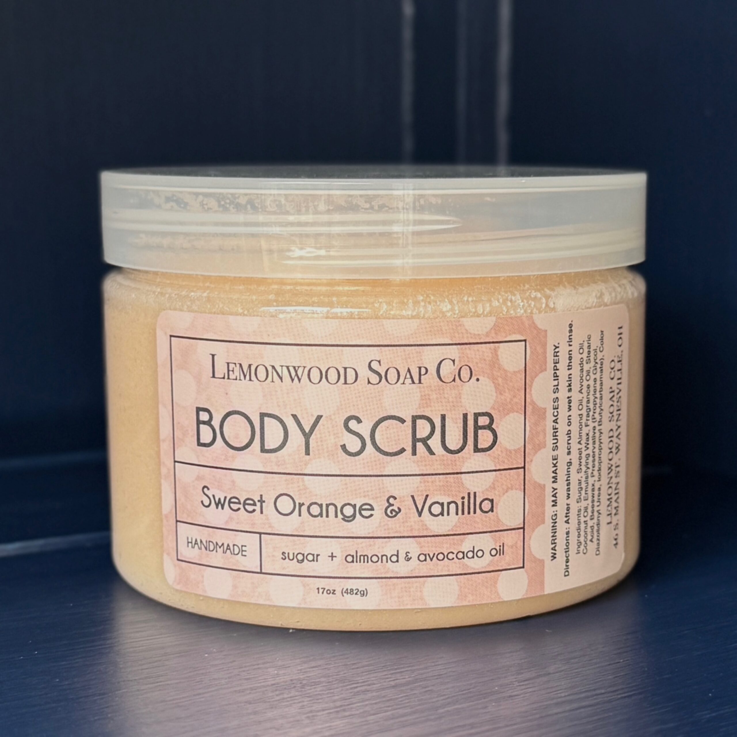 Sweet Orange & Vanilla Body Scrub