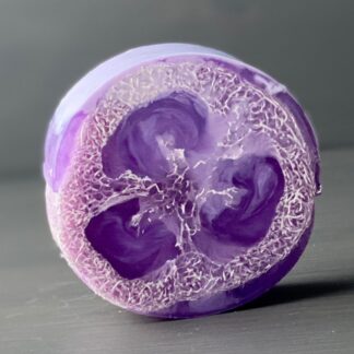 Black Raspberry Loofah Soap
