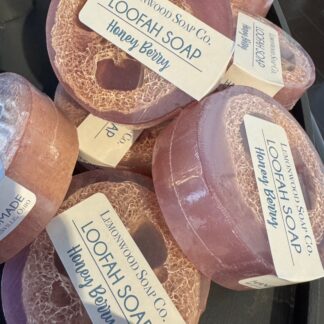 Honey Berry Loofah Soap