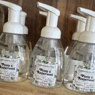 Peony & Amberwood Foaming Hand Soap